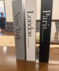 Alternative view of Libros decorativos mundo set x 3