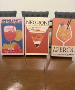 Libros decorativos Tragos set x 3