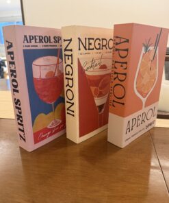 Alternative view of Libros decorativos Tragos set x 3